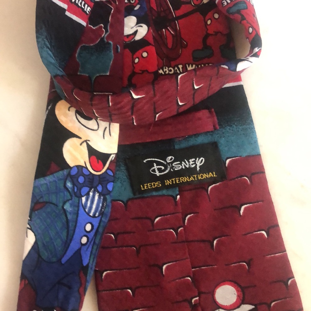 😎. Steamboat Willie Mickey tie - Picture 4 of 5